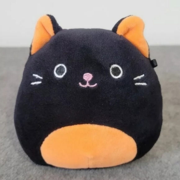 Squishmallows Other - 4" Colton The Orange & Black Cat Halloween Capsule Exclusive No Tag Squishmallow